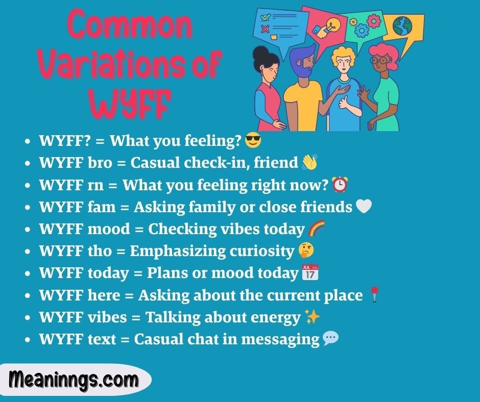 Common Variations of WYFF
