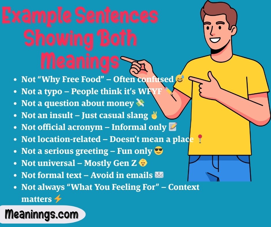 Example Sentences Showing Both Meanings