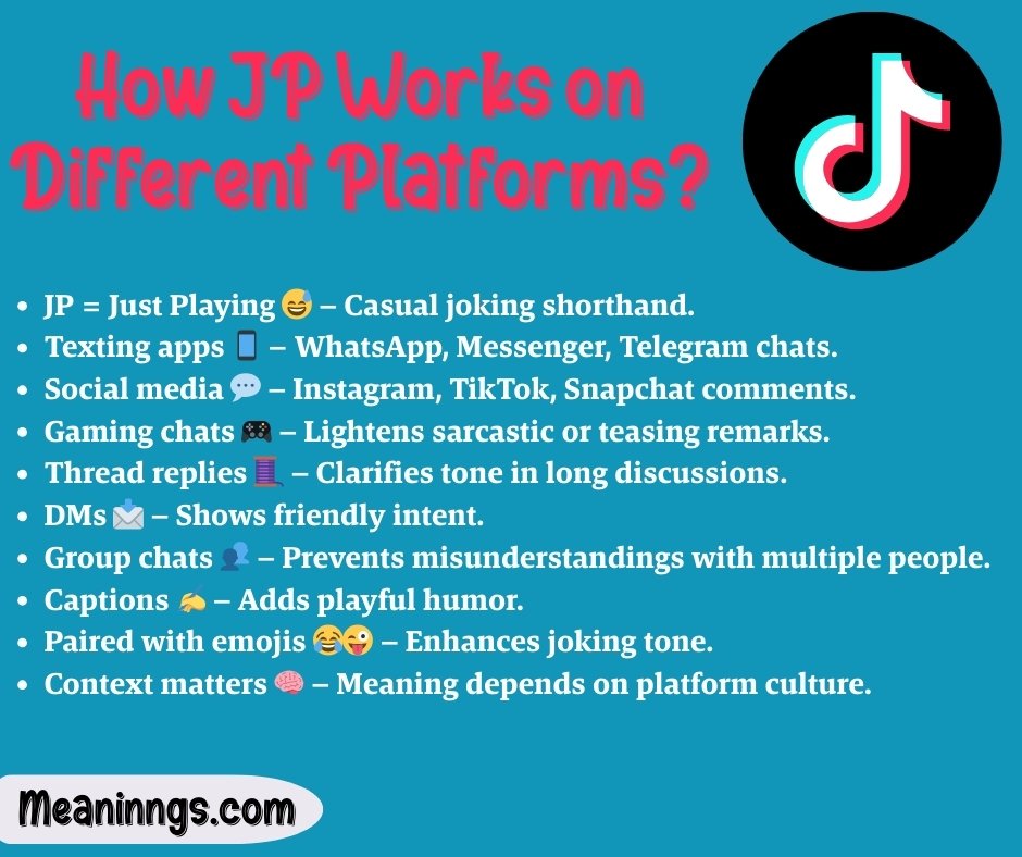 How JP Works on Different Platforms?