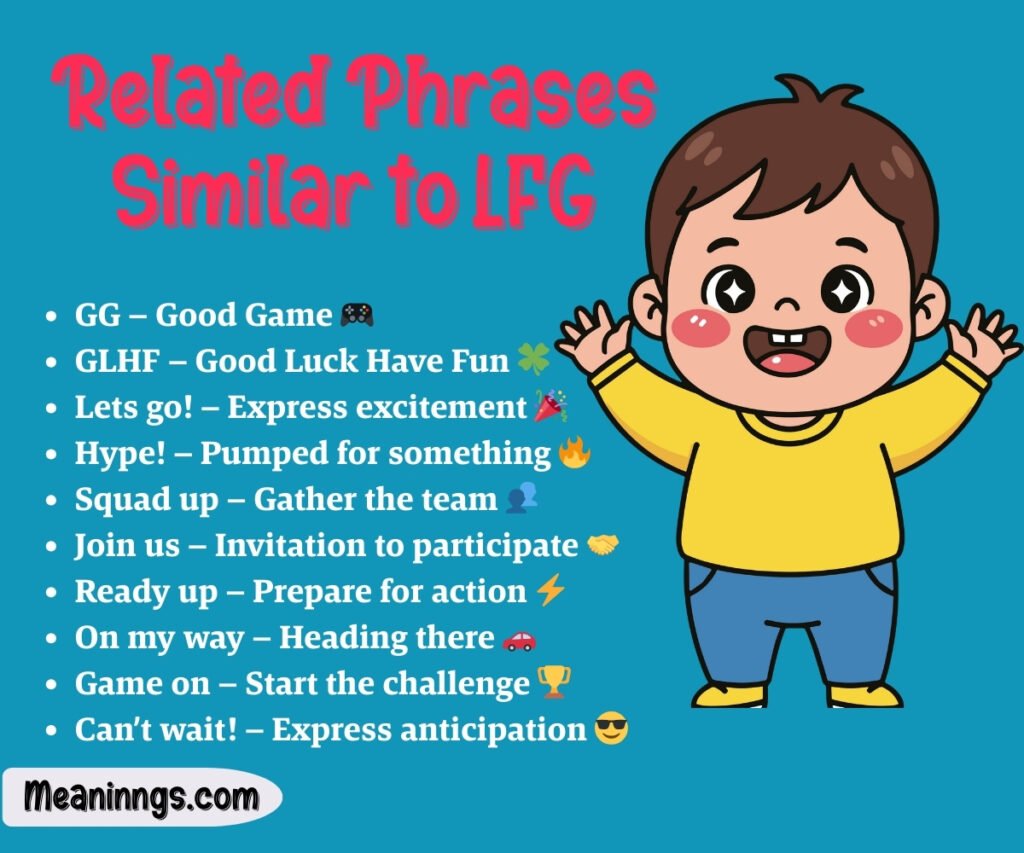 Related Phrases Similar to LFG