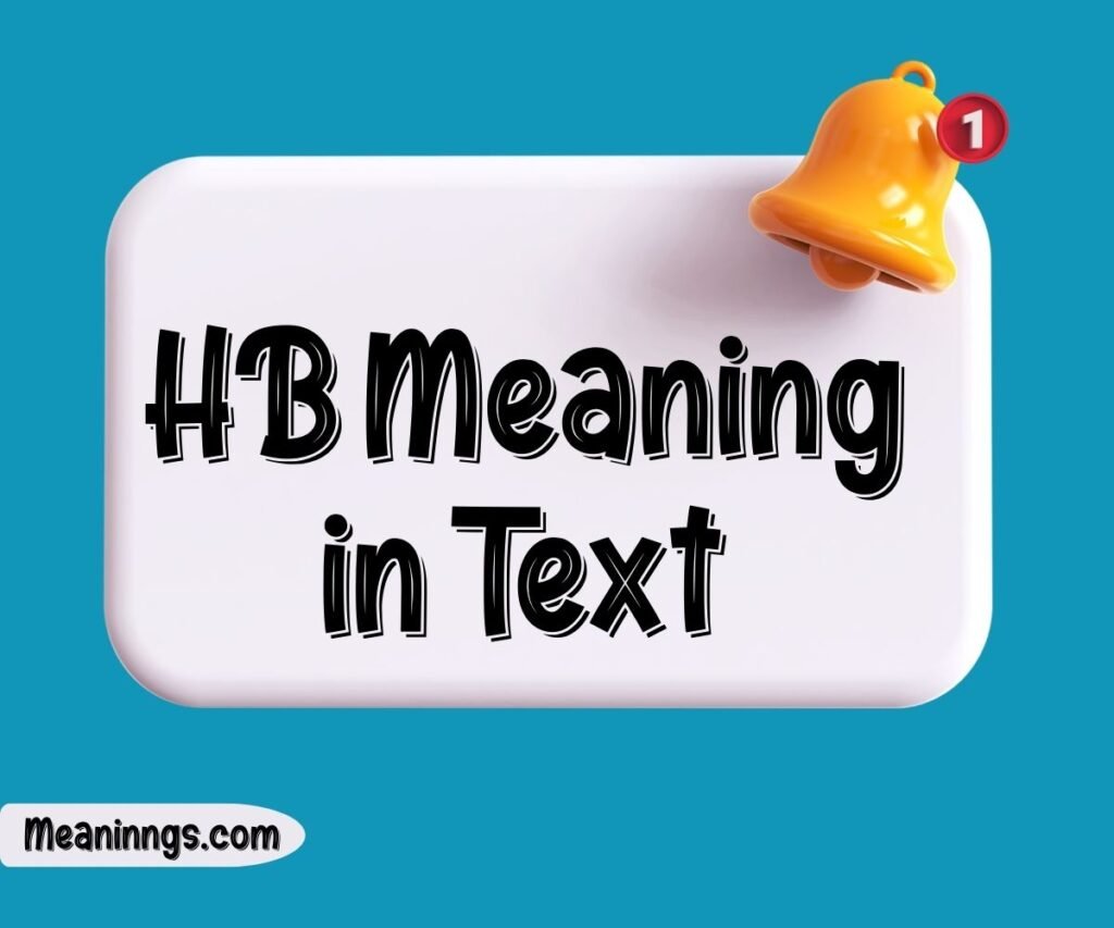 HB Meaning in Text