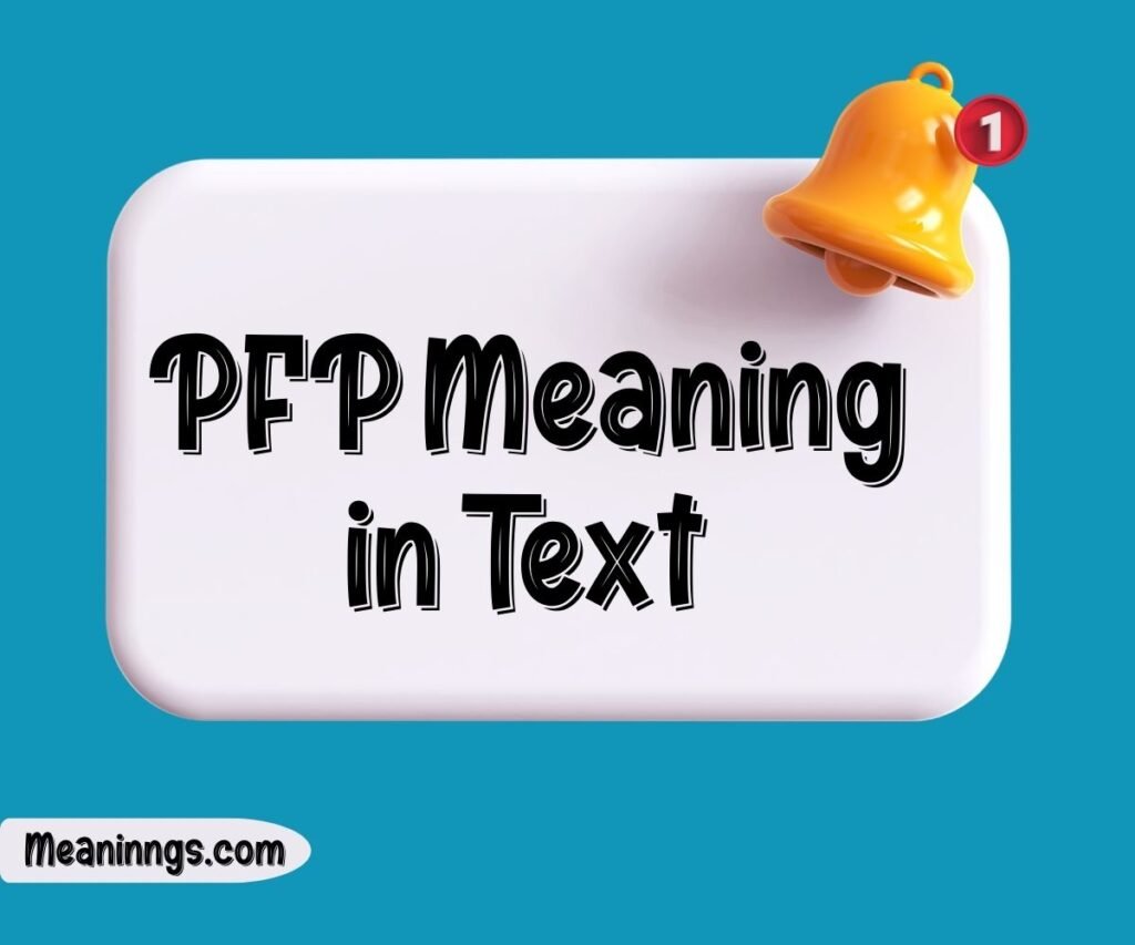 PFP Meaning in Text